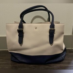 Navy/Light Pink Kate Spade Purse